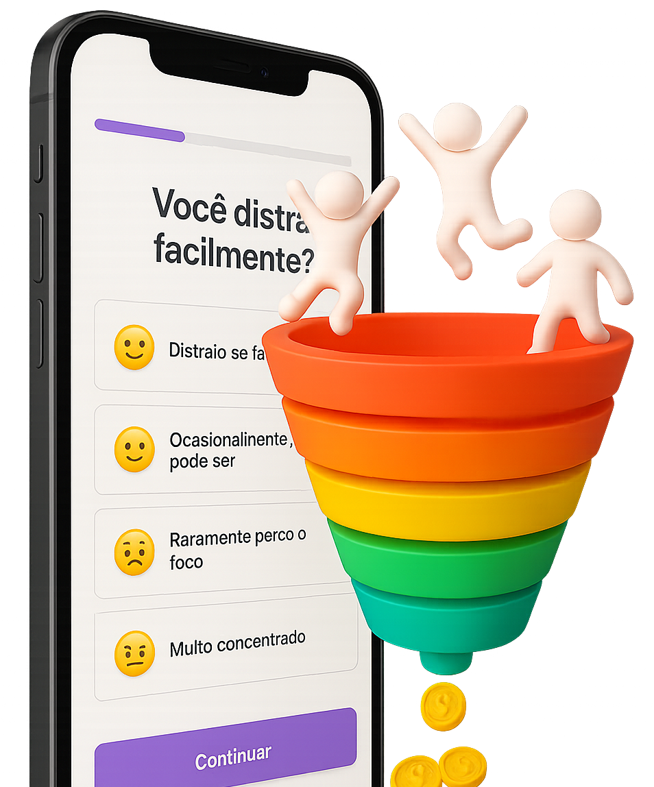 Funil de conversão X Lead